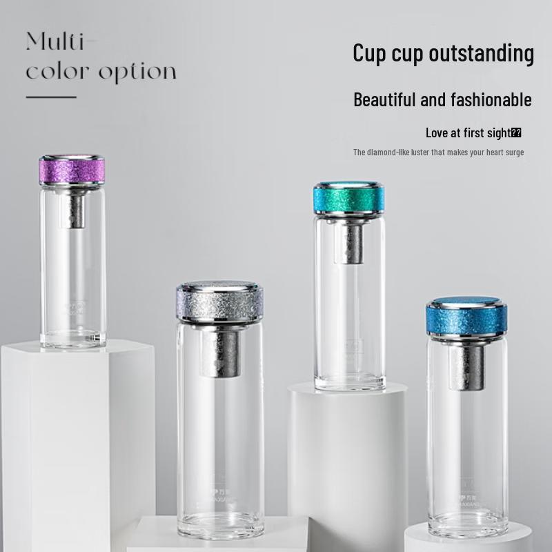 Vientiane Antibacterial Borosilicate Glass Tea Cup