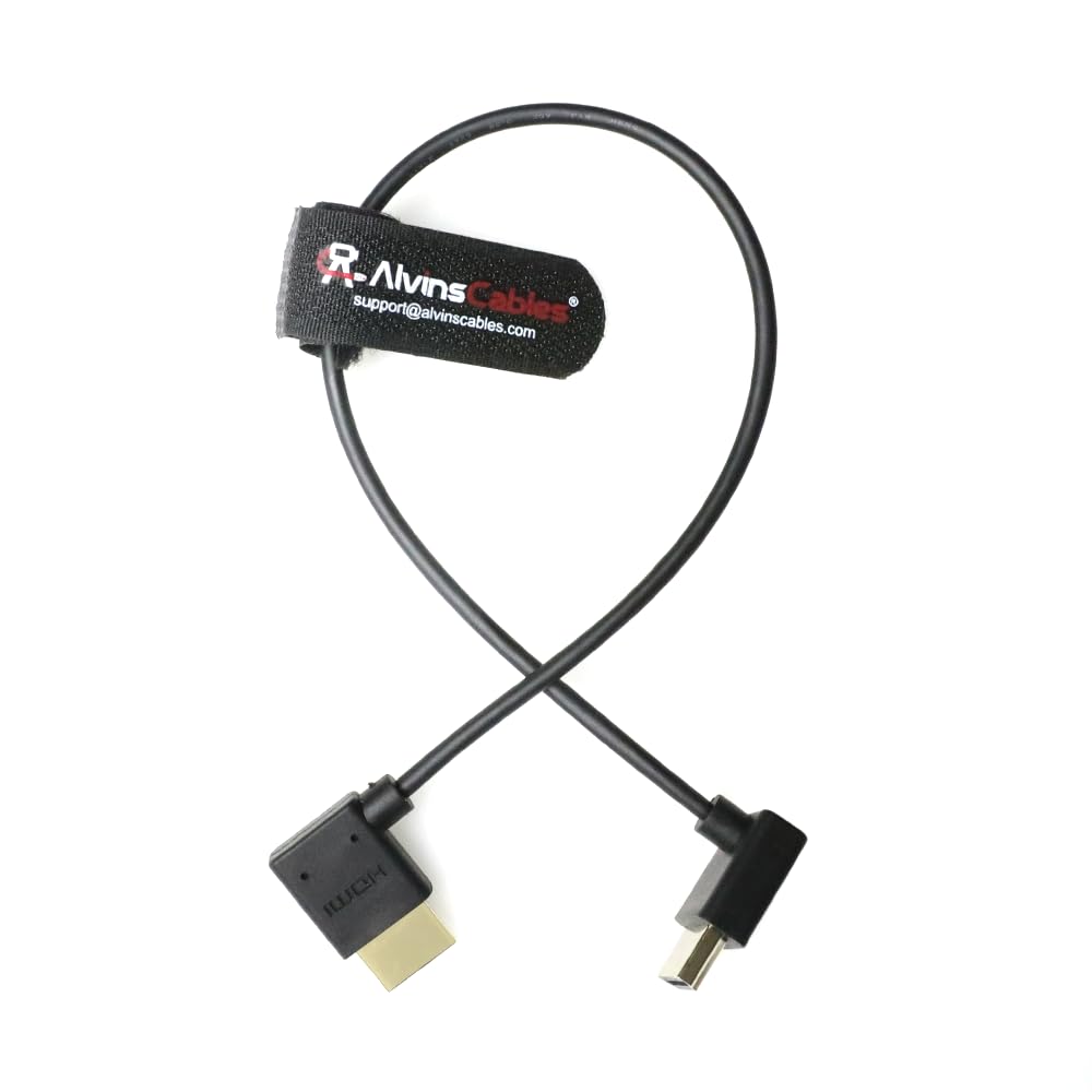 

Cables Z CAM E2 Right Angle HDMI Cable 30CM for Portkeys BM5 Monitor Alvin s 2.0