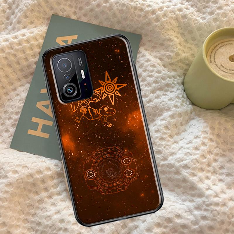 Cute Japan Anime Digimon Case For POCO F5 Pro F3 F4 X4 GT M5 X3 X5 Pro Back Cover For Xiaomi 13 Lite 12 X 11T 12T Pro