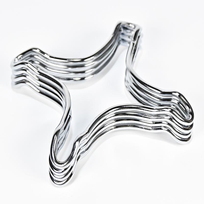 1pcs Gas Stove Support Stand, Stainless Steel Stand, Camping Iron Stove Ring, Heat Diffuser, Small Pot Stand, Kitchen Cooking