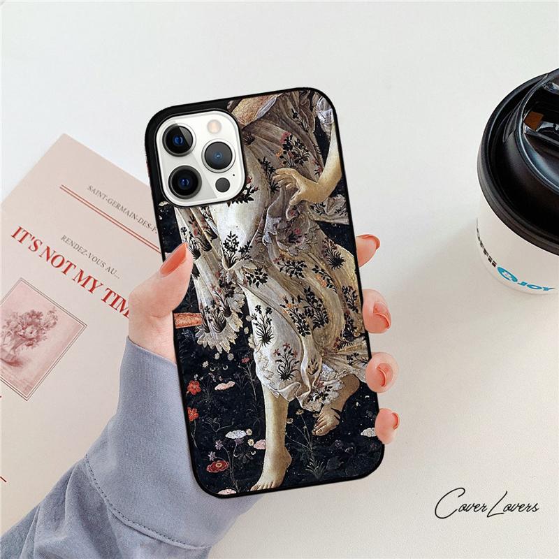 Sandro botticelli Renaissance Phone Case For iPhone 17 Air 14 15 16 13 12 For Apple iPhone 17 Air 11 Pro Max Plus SE2020 Coque