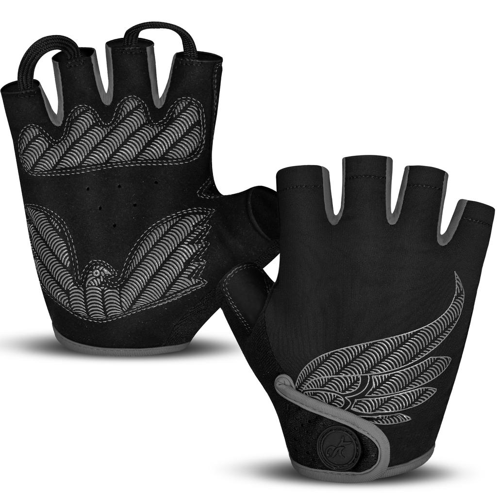 Guanti da Ciclismo Estivi Imbottiti 5mm Guanti da Mountain Bike Traspiranti Guanti da Ciclismo Mountain Road Ciclismo Guanti da Ciclismo Uomo Donna