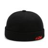 Herren Docker Mütze Schirmlose Mützen Schirmmütze Arbeiter Matrosenmütze Umgeschlagener Rand Retro Beanie Mütze