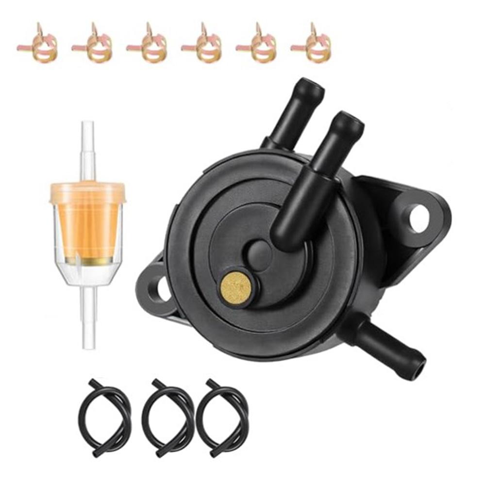 Fuel Pump With Filter & Line For 17-25HP Engines, Replaces 808492 808656 491922, Garden Tools Lawn Mower Accessories
