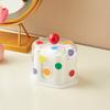 Cotton Ball Holder Cosmetic Storage Case Large Capacity Dustproof Transparent Cotton Pad Dispenser Swabs Holder