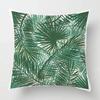 Nordic Fall Home Decor Autumn Throw Pillow Case Sofa Cushion Cover Modern 45X45Cm 45*45 50X50 60X60Cm 40*40Cm Leaf Plant Green
