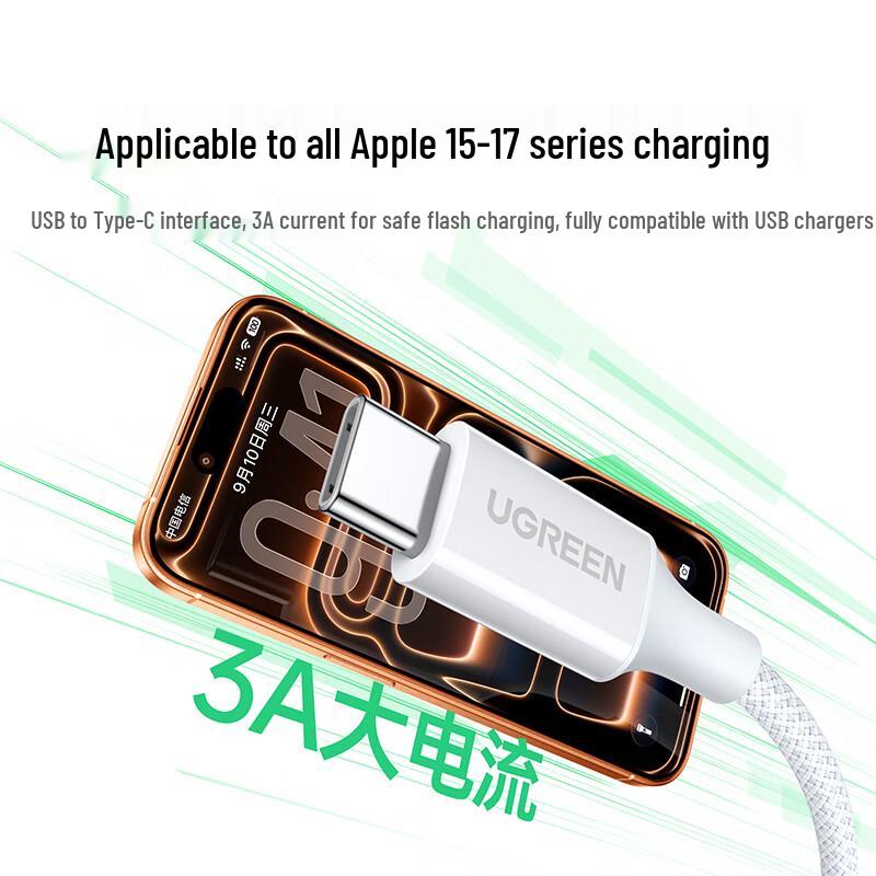 Ugreen 1m Type-C to A Fast Charging Data Cable