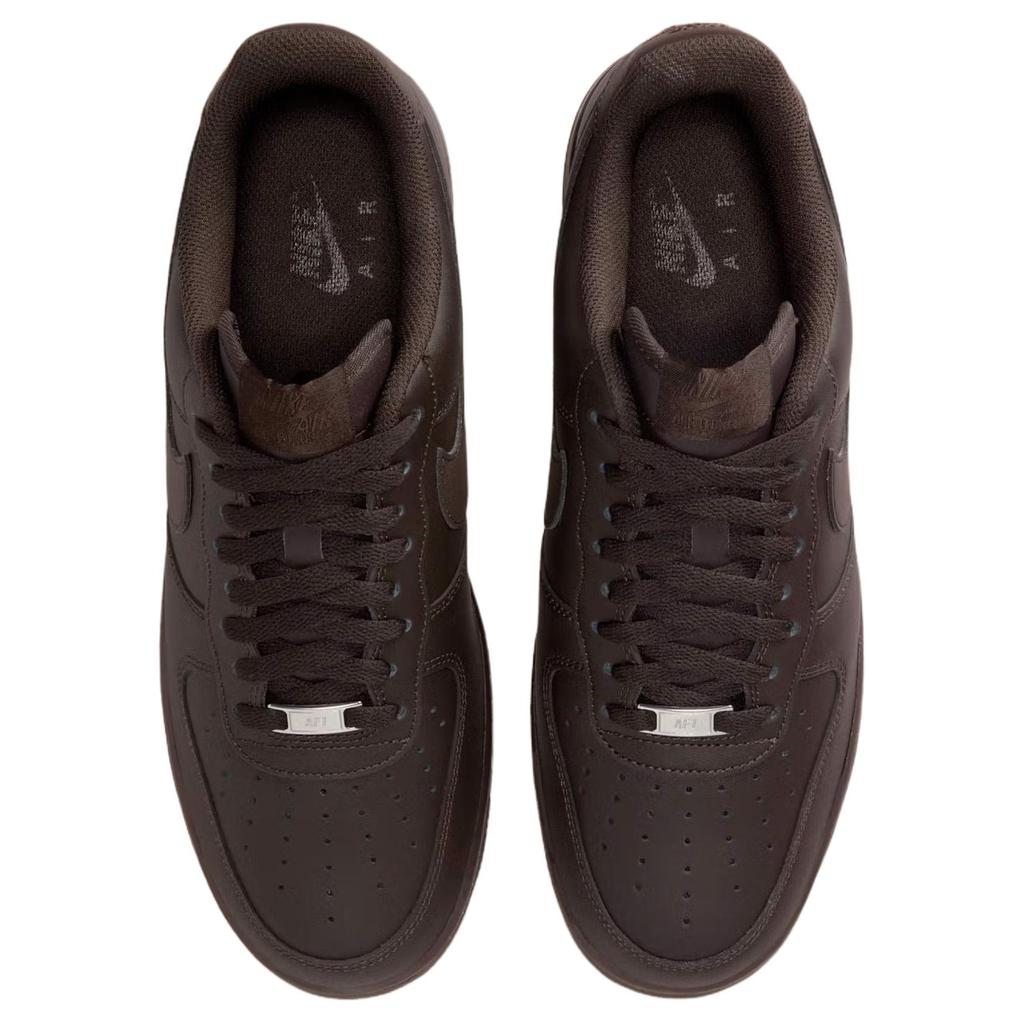 New Nike Air Force 1 Low top Skateboard Shoes Unisex Dark Brown IH1698-200