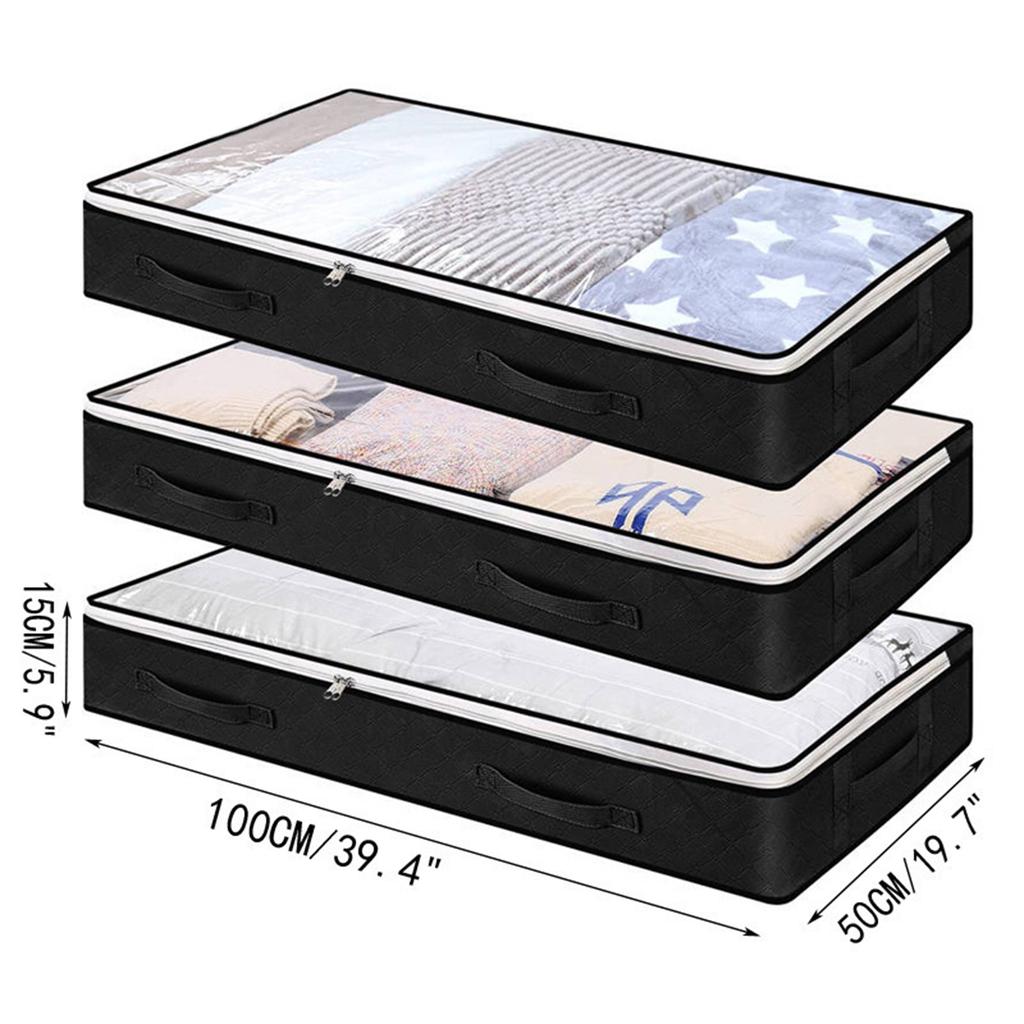 Skládací úložná taška pod postel Velkokapacitní úložné boxy na dětské oblečení