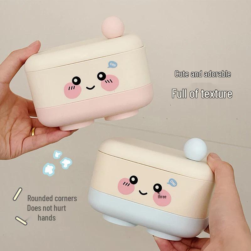 New User Offer: Cute Double-Layer Draining Soap Dish for Bathroom or Dorm