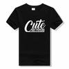 CUTE BUT PSYCHO Print t shirt Sweet Korean O-neck tees fashion summer casual Loose Short sleeved t shirt