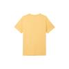 Nike Logo Print Air Cushion Loose Round Neck Short Sleeve T-Shirt Women T-Shirts Yellow DX7919-795