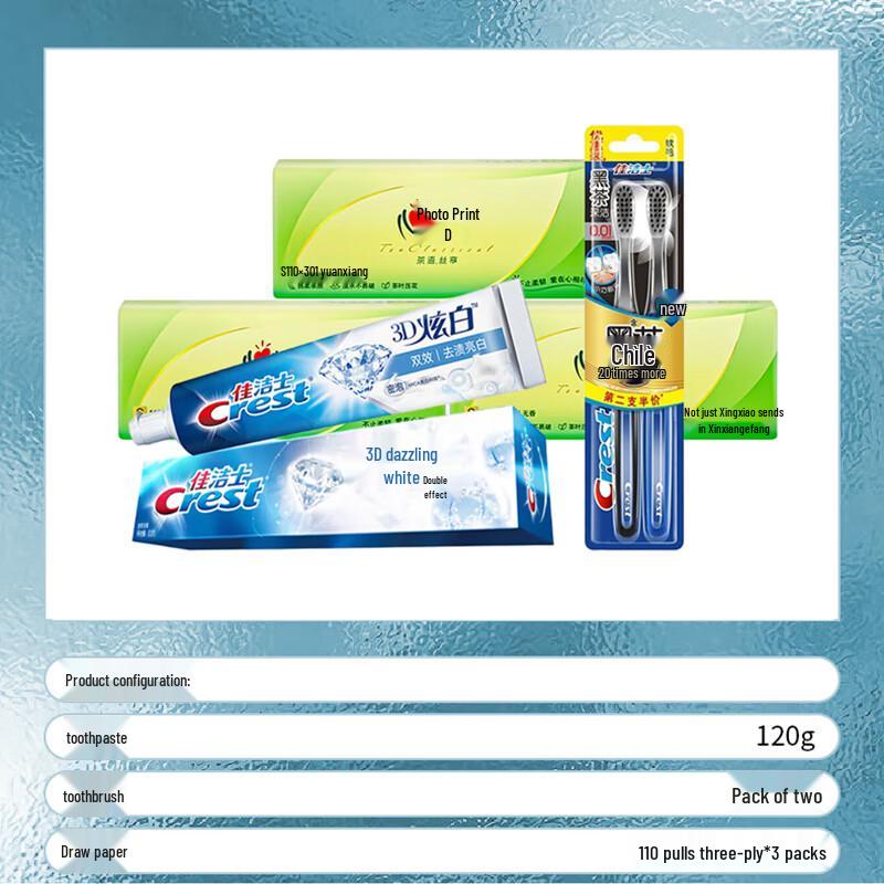Crest Personal Care Oral and Home Essentials Set