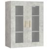 Vidaxl Wall Cabinet, Concrete Grey, 69.5X34X90 Cm