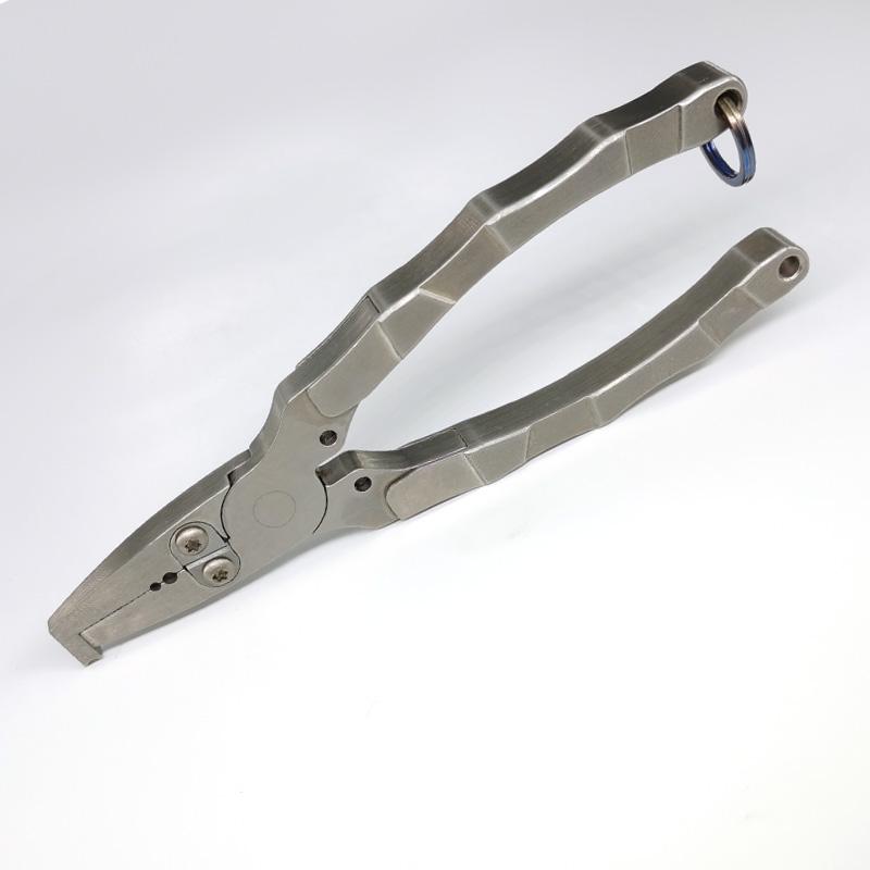 NEW Titanium Alloy Fishing Pliers 146mm 83g Salt Water Fishing Hook Remover Fishing Split Ring Pliers