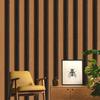 3D Retro Imitation Grille Wood Grain Wallpaper Living Room Background Wall Restaurant PVC Personalized Wallpaper