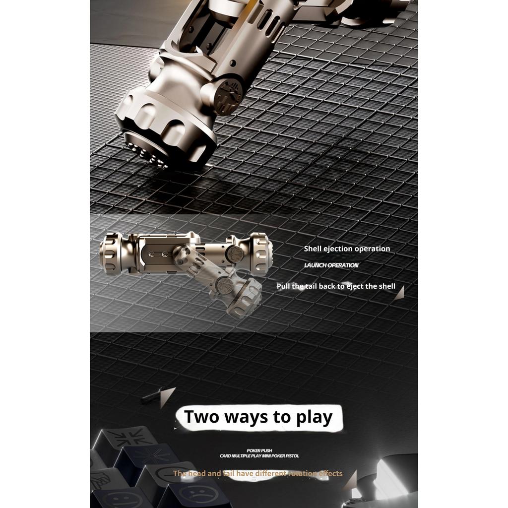 Stun Grenades Pistol Guns Novelties Sensory Metal Toy Creative Cool Things Punnk Mechanical Relieve Stress Relief Adults Toys