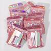 Manicure Set, Double-Sided Nail File, Wooden Cuticle Pusher, Nail Cleaning Tools, Manicure Sticks, Manicure Brush
