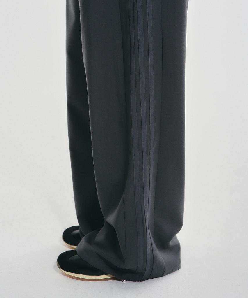 Nigaennikol Side Line String Slacks_Charcoal