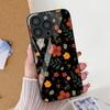 Flower Leaf Phone Case For iPhone 17 Pro Case iPhone 14 13 11 15 12 16 Pro Max 17 Air 16E SE 7 8 Plus XR Tempered Glass Cover
