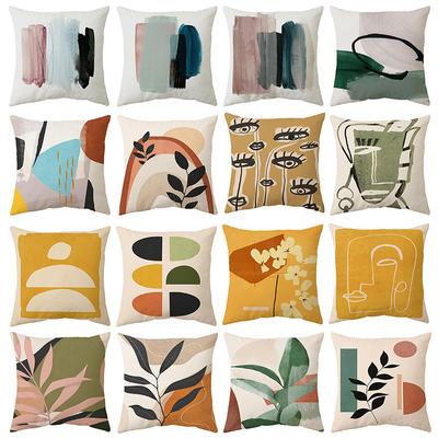 Pillow Abstract Sofa Pillow Cover Printed Cushion Cover Office Cushion Home