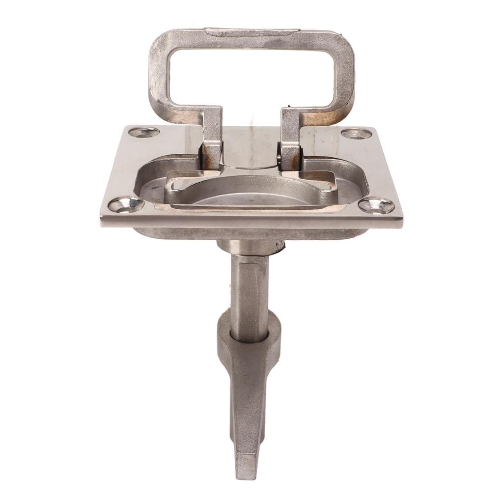 Boat Cam Latch Flush Pull Floor Buckle Hatch Latch 316 Stainless Steel 67x79mm Lift Handle Locking Latch for Yacht Ship