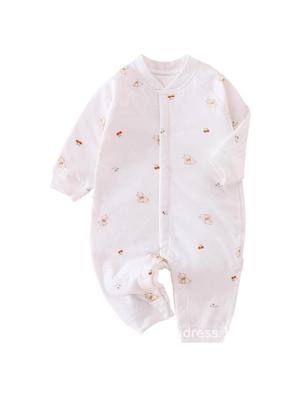 Warm Cotton Padded Jumpsuit for Infants & Toddlers - Thick Winter Romper for Newborns & Kids