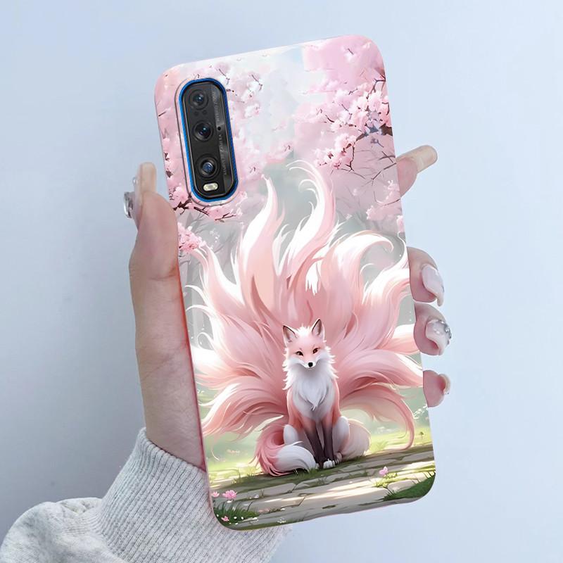 For Oppo Find X2 X 2 Pro Phone Case Butterfly Flower Girl Design Soft Silicone TPU Back Housing for Oppo Find X2 Pro X2Pro Cover