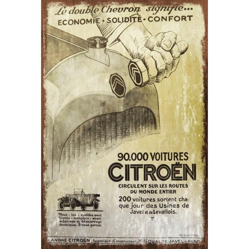 Retro Beer Metal Wall Art 20x30cm