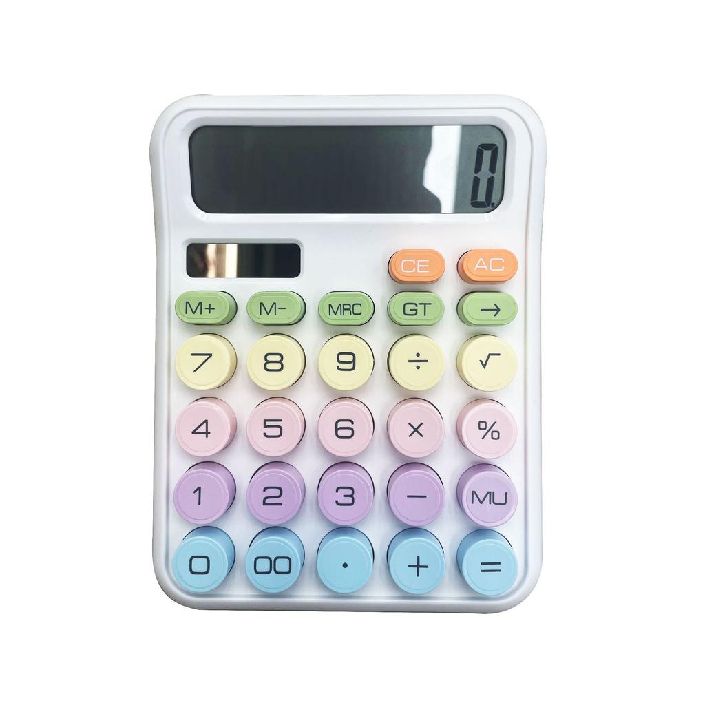 Solar Powered Mechanical Keypad Computer, Goddess High-value Personalized Calculator