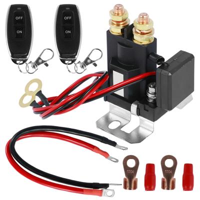 Interruptor de desconexão da bateria 12V 500A, partida 200A, desligamento de energia da bateria sem fio, isolador, interruptor de corte de bateria para carro