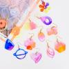 Geometric Earring Mold DIY Necklace Pendant Flower Crystal Epoxy Resin Molds