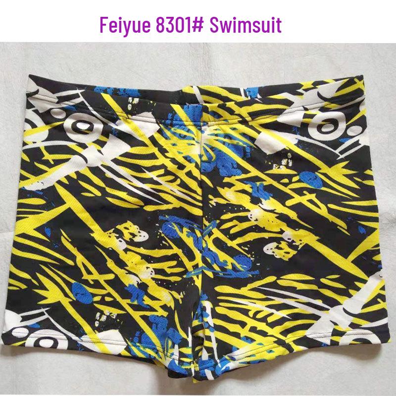 Men's Plus Size Boxer Briefs & Swim Trunks - Extra Large Swimwear for Comfort (Style 8301)