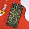 Army Camo Camouflage Phone Case For Samsung Galaxy S25 Ultra S24 Ultra S9 S10 S20 S21 S22 S24 Plus S23 FE Cover