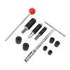Pipe Water Stopper Kit Rustfritt stål Hot Melt Water Stop Pin Pipe Lekkasje Reparasjonsverktøy med skiftenøkkel 