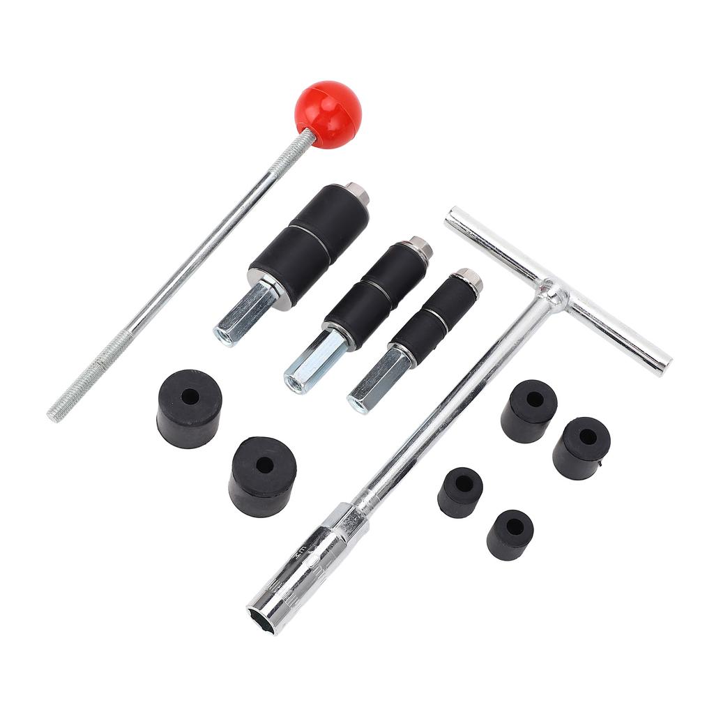 Pipe Water Stopper Kit Rustfritt stål Hot Melt Water Stop Pin Pipe Lekkasje Reparasjonsverktøy med skiftenøkkel 