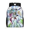 Saint Seiyas Laptop Backpack Women Men Casual Bookbag for School College Student Seiya Hyoga Shiryu Camus Shun Bag