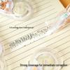 Creative Cartoon Capybara Correction Tape for Students, 6m Large Capacity, PET Transparent Film, Cute Design.