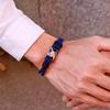 New Fashion Men Bracelet Double Layer Spring Buckle 4mm Nylon Rope Braclet Homme Leisure Accessories Hiphop Braslet Gift For Him