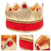 Dress Up Festival Headdress Role-Playing Prince Headgear Creative Cosplay King Hat  for Adult