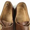 Vintage Britische Herren Hohans Monk Strap Business Schuhe Braun Größe 10.5 (28.5-29.0)(GEBRAUCHT)