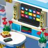 Hallisun Building Blocks Set: Cat Room Model, 3D Puzzle Toy, Miniature House, Mini Size, Brick Blocks, for Adults and Children (8+), Boys and Girls, C