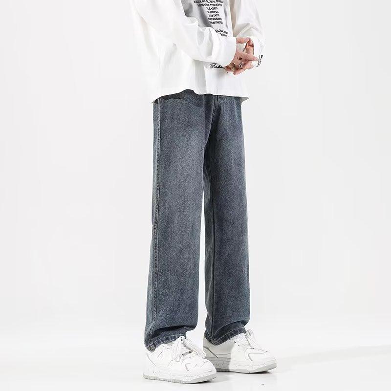 Джинсы мужские JYL Новые Универсальные Прямые Зауженные Осень Зима Молодежная Мода Повседневные Деним 36
