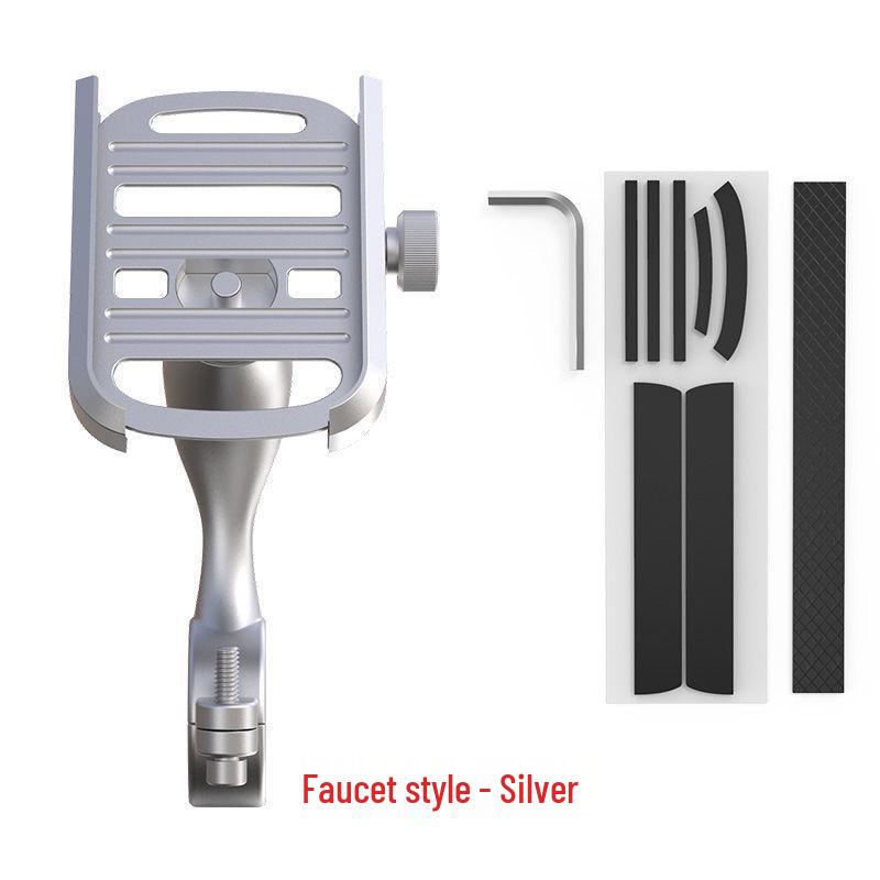 **Alloy Phone Holder for Mountain Bikes, Scooters & Motorcycles**