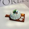 Miniature Birthday Cake Food Model Diy Home Accessories Dollhouse Decoration