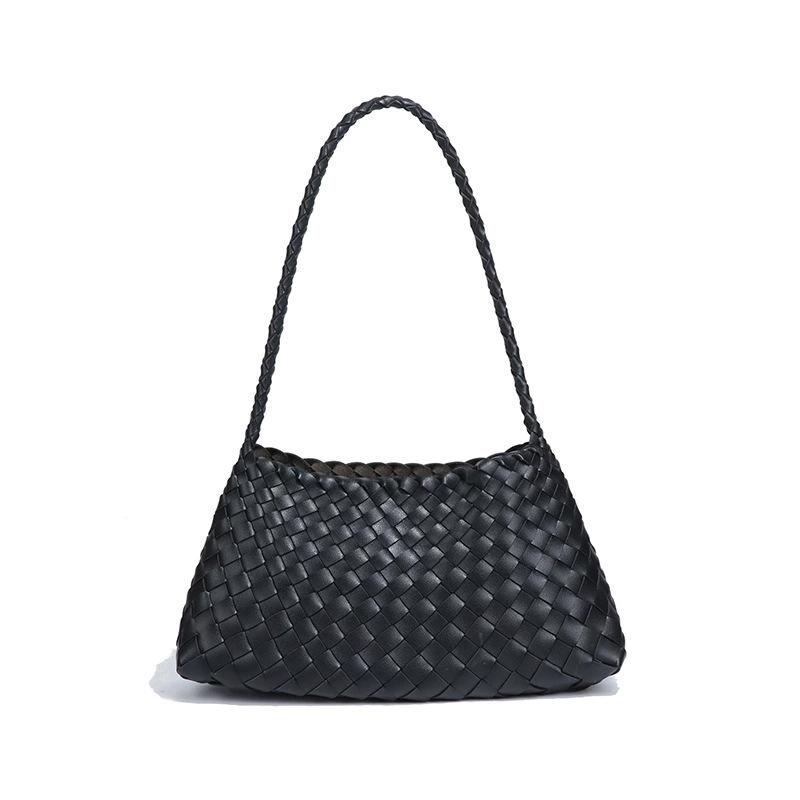 Nischen Design Tasche Frühling/Sommer Neuer Stil Leichter Luxus Gewebte Achseltasche Handgehalten Gemüsekorb Einzelne Schulter Tragetasche