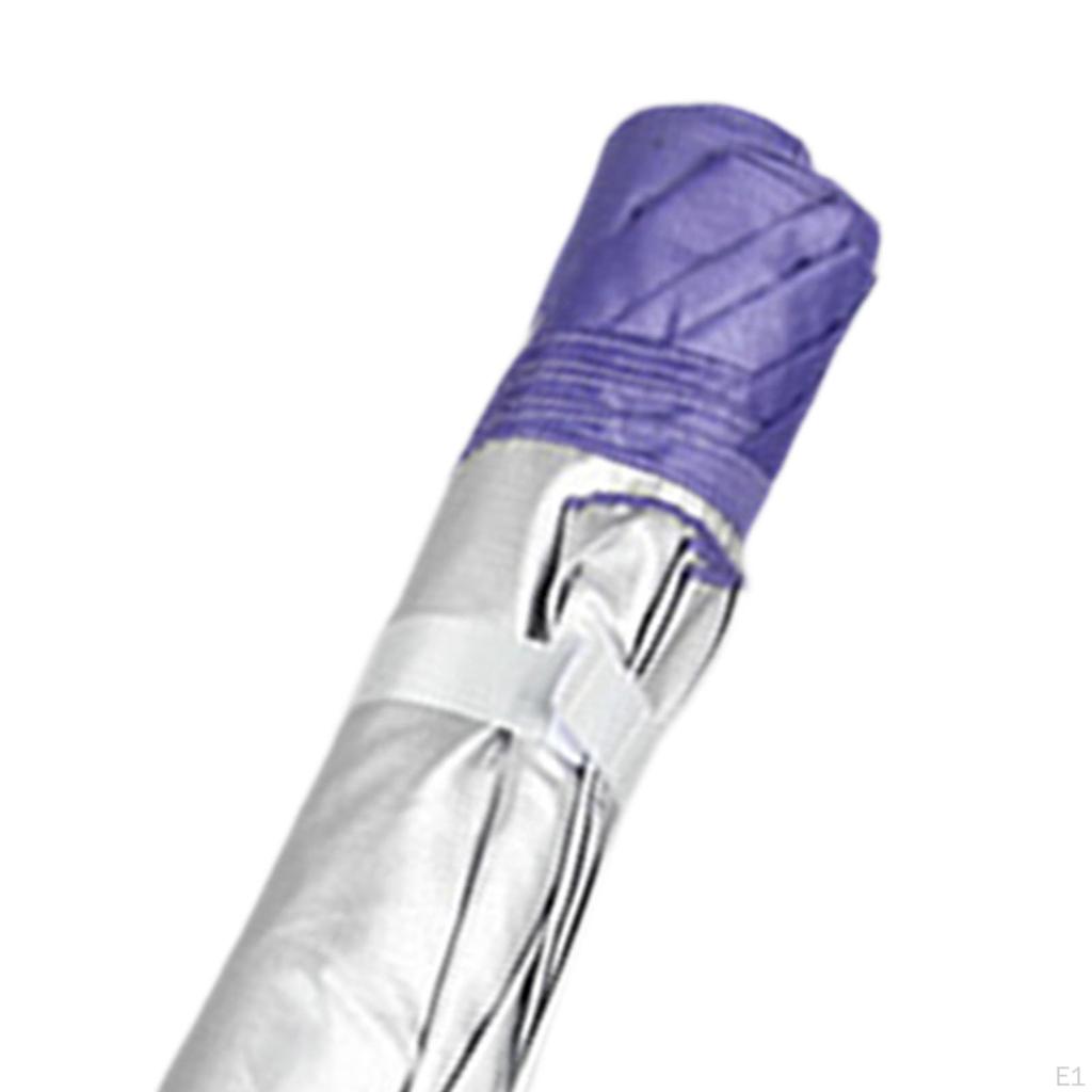 Reise-Regenschirm, faltbar, ultraleicht, regenfest, kompakt, für den Sommer