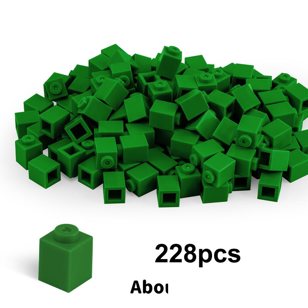 100g1x1high brickBuilding Blocks Thick FiguresBricks Dots Educational Creative SizeCompatible With Plastic Toys forChildren