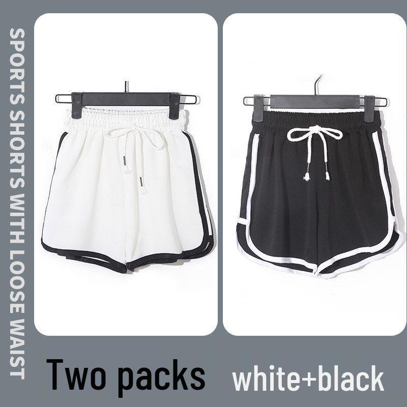 Plus Size Women’s Quick Dry Summer Running Shorts - High Waist, Loose, Trendy Wide-Leg for Yoga and Casual Wear