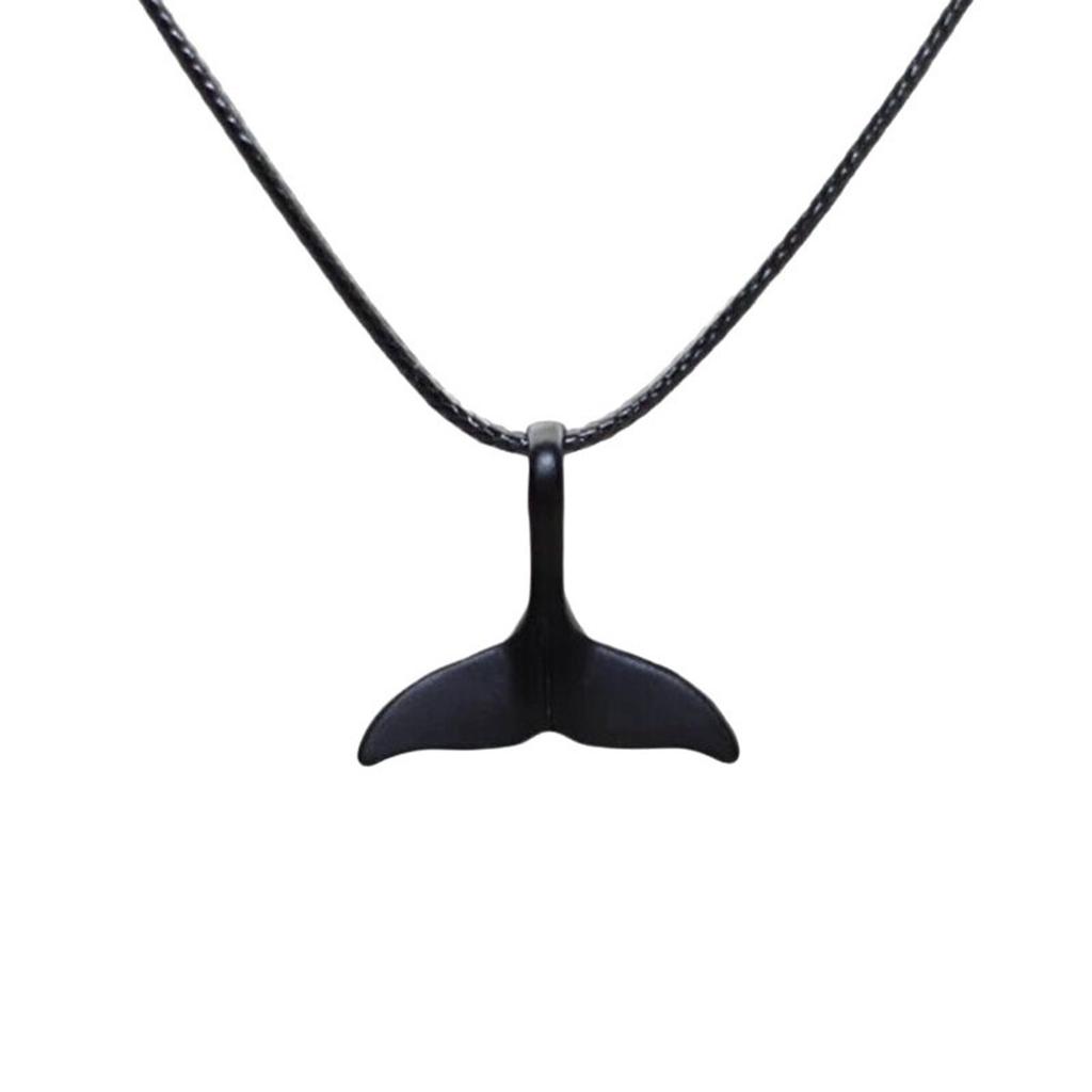 Elegant Mermaids Tail Dolphin Pendant Necklace Clavicle Chain Jewelry Perfect For Daily Wear Punk Style Accessories